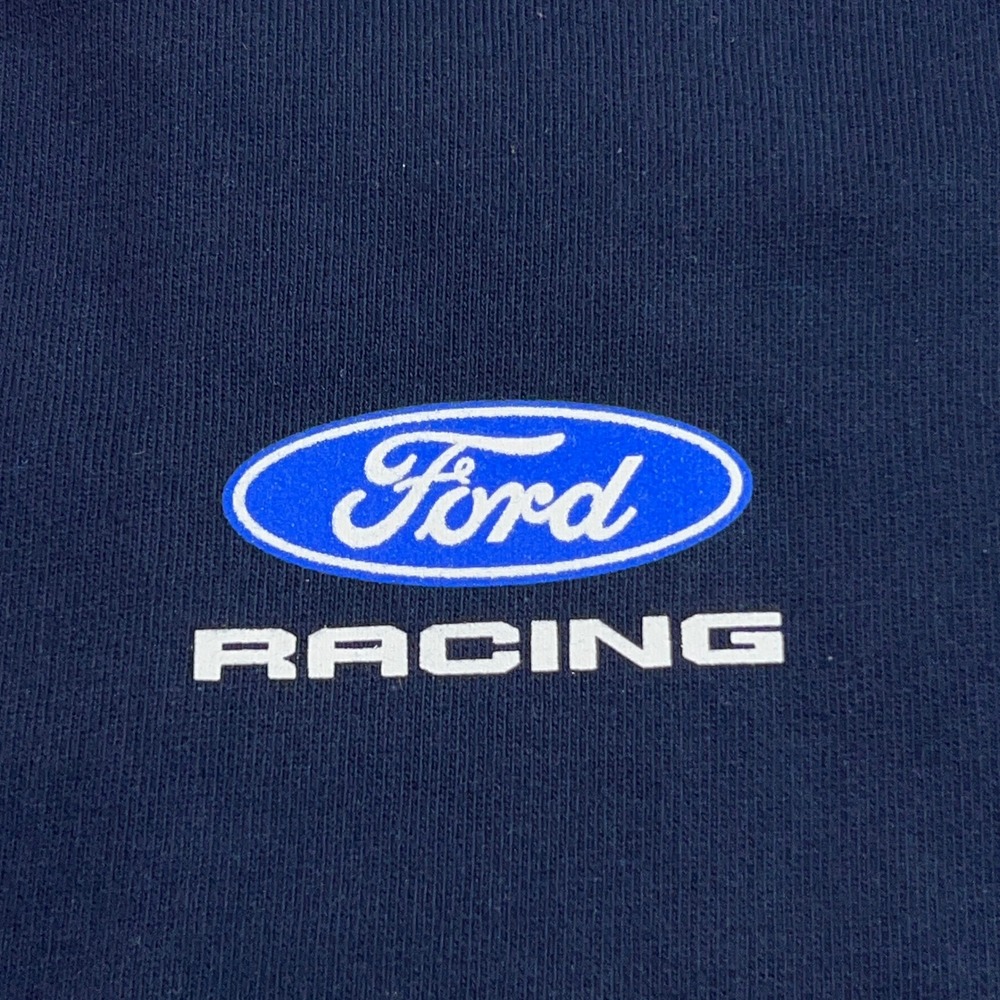 Oracle Red Bull Racing Mens XL Navy Ford Racing Graphic Crewneck Sweatshirt - Picture 2 of 12